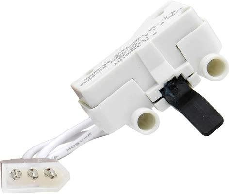 kenmore 3wire dryer door switch and metal bracket|3406107 Dryer Door Switch Replacement for Kenmore.